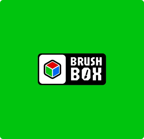 Aplicação da identidade visual da Brush Box