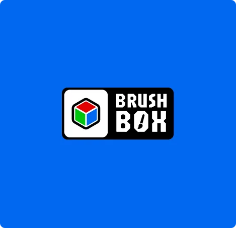 Aplicação da identidade visual da Brush Box