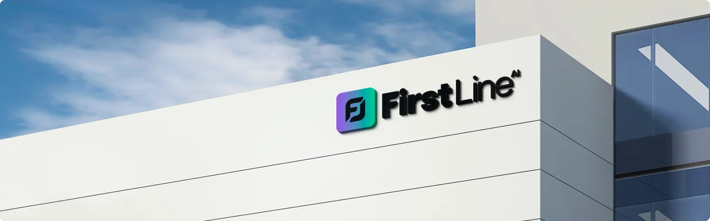 Aplicação da identidade visual da FirstLine