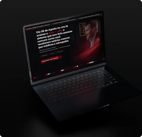 Detalhe da landing page da Imersão SMY