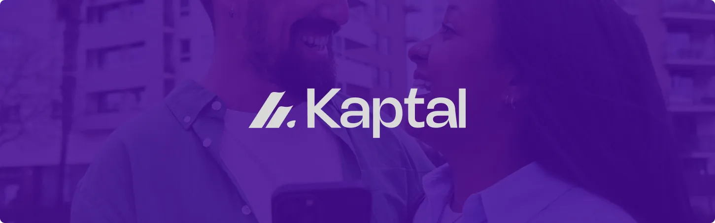 Aplicação da identidade visual da Kaptal