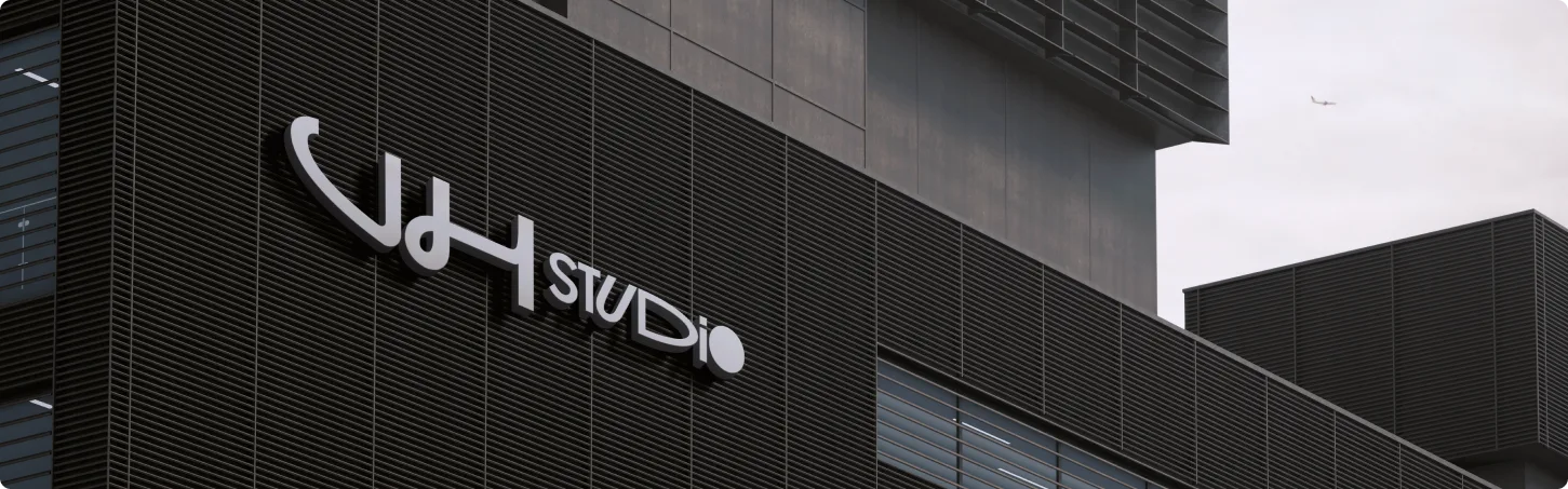 Aplicação da identidade visual da VH Studio
